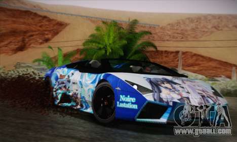 Lamborghini Reventon Black Heart Edition for GTA San Andreas