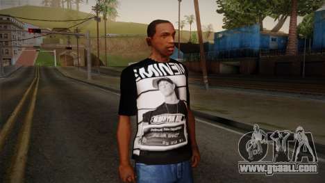Eminem T-Shirt for GTA San Andreas