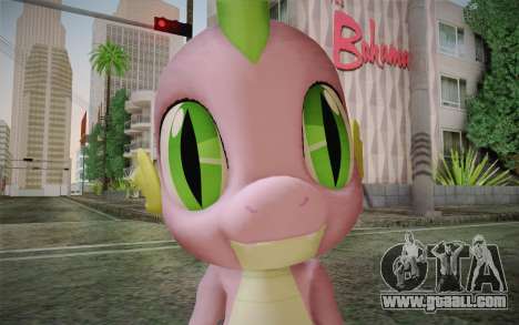 Spike from My Little Pony Friendship for GTA San Andreas