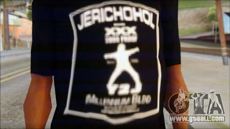 Chris Jericho Jerichohol T-Shirt for GTA San Andreas