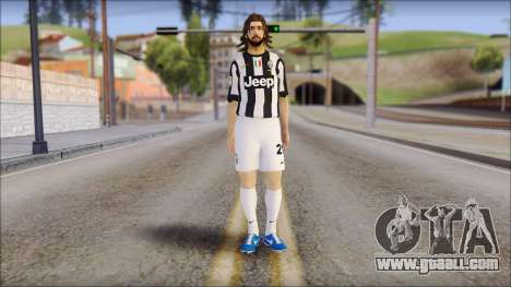 Andrea Pirlo for GTA San Andreas