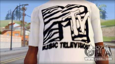 MTV T-Shirt for GTA San Andreas