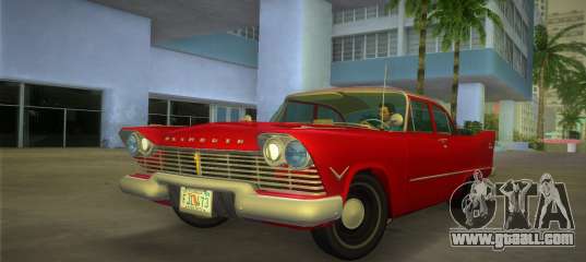 Plymouth Savoy Club Sedan 1957 for GTA Vice City
