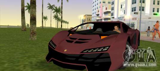 Zentorno from GTA 5 v2 for GTA Vice City
