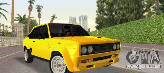 Fiat 131 Abarth Rally 1976 for GTA Vice City