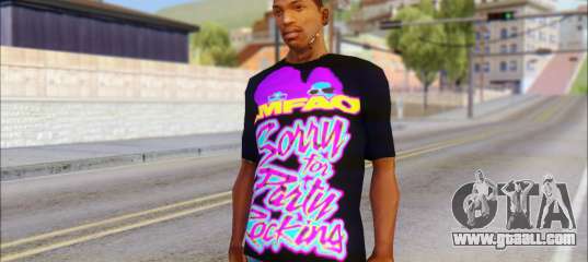 LMAFAO T-Shirt for GTA San Andreas