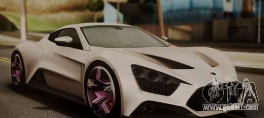 Zenvo ST SHDru Tuning for GTA San Andreas