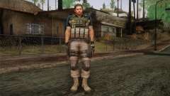 Chris Redfield from Resident Evil 6 for GTA San Andreas