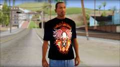 Harley Davidson Black T-Shirt for GTA San Andreas