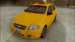 Chevrolet Aveo Taxi for GTA San Andreas