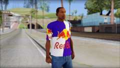 Red Bull T-Shirt for GTA San Andreas