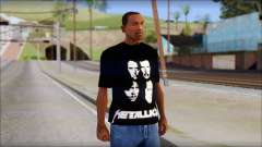 Metallica T-Shirt for GTA San Andreas