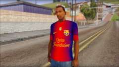 Barcelona Messi T-Shirt for GTA San Andreas