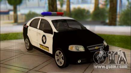 Chevrolet Aveo Police for GTA San Andreas