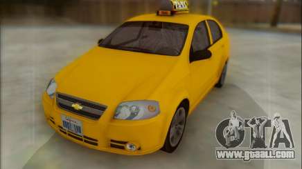 Chevrolet Aveo Taxi for GTA San Andreas