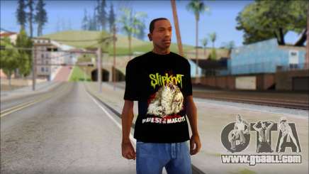 SlipKnoT T-Shirt v5 for GTA San Andreas