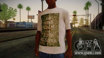 Keep Calm and Love Shirt for GTA San Andreas