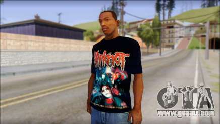 SlipKnoT T-Shirt v4 for GTA San Andreas
