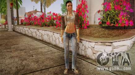 Alyx Vance CM (Adriana Lima) v.1.0 for GTA San Andreas