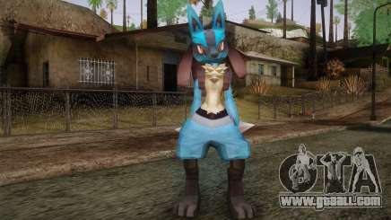 Lucario from Pokemon for GTA San Andreas