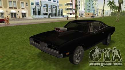 Dodge Charger RT Street Drag 1969 for GTA Vice City