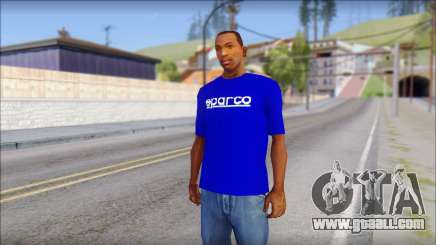 Sparco T-Shirt for GTA San Andreas