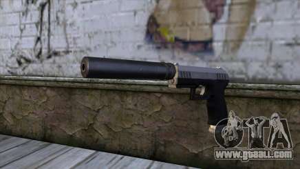 Silenced Combat Pistol from GTA 5 for GTA San Andreas
