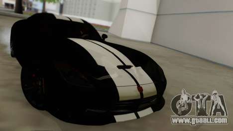 Dodge Viper SRT GTS 2013 Road version for GTA San Andreas