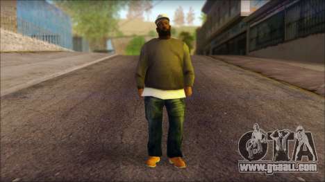 Afro - Seville Playaz Settlement Skin v3 for GTA San Andreas