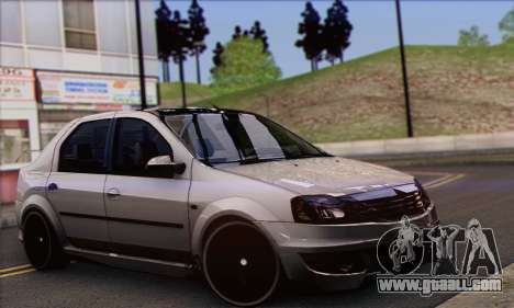 Dacia Logan Hoonigan Edition for GTA San Andreas