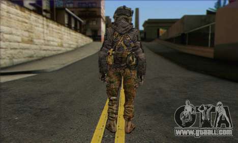 Task Force 141 (CoD: MW 2) Skin 10 for GTA San Andreas