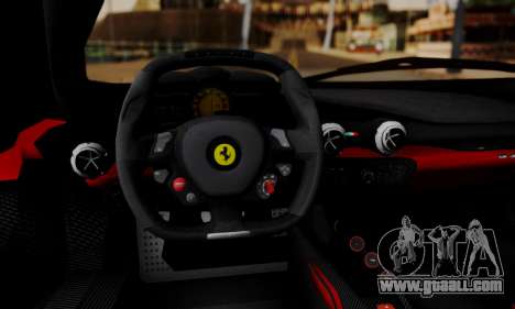Ferrari LaFerrari F70 2014 for GTA San Andreas