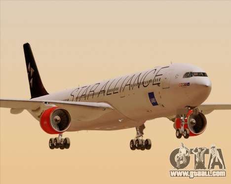 Airbus A330-300 SAS (Star Alliance Livery) for GTA San Andreas