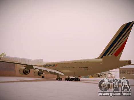 Airbus A380-800 Air France for GTA San Andreas