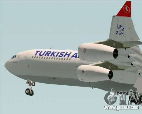 Airbus A340-313 Turkish Airlines for GTA San Andreas