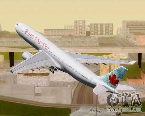 Airbus A330-300 Air Canada for GTA San Andreas