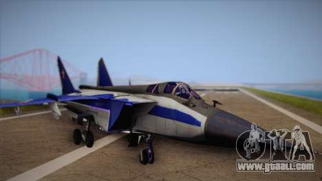 MIG-31 from H.A.W.X. for GTA San Andreas