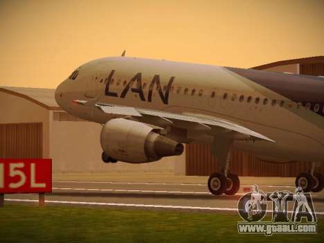 Airbus A320-214 LAN Airlines 100th Plane for GTA San Andreas