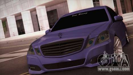 Mercedes-Benz W212 for GTA San Andreas