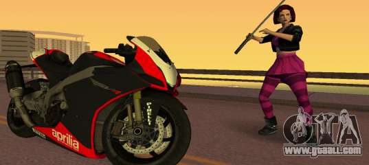 Aprilia RSV4 2009 Edition I for GTA Vice City