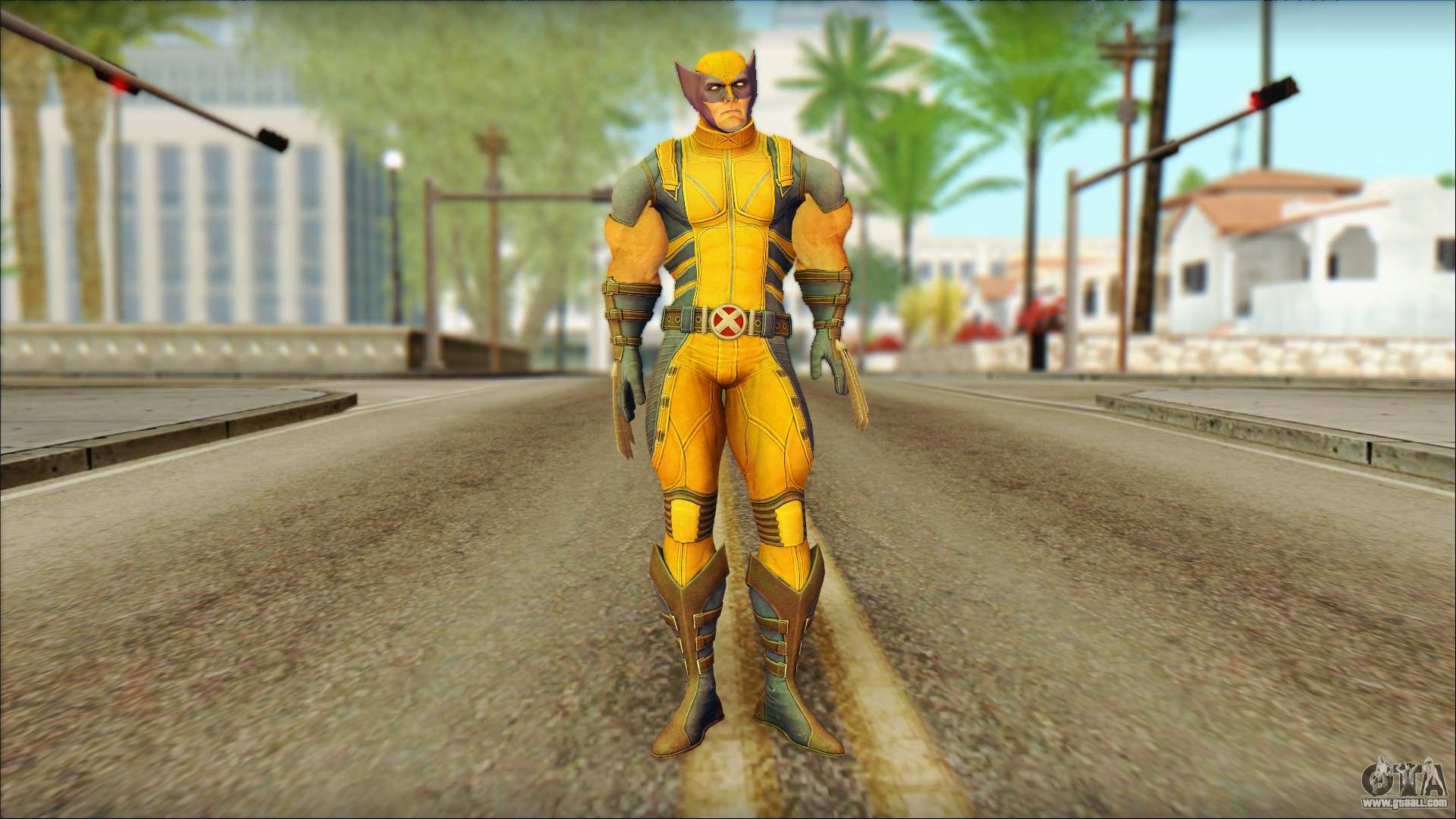 Wolverine Deadpool The Game Cable For Gta San Andreas