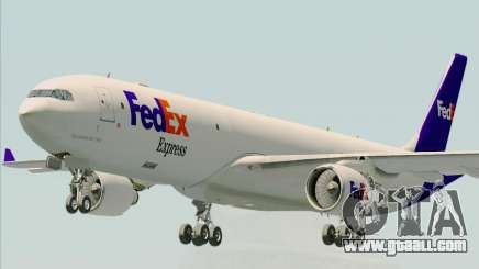 Airbus A330-300P2F Federal Express for GTA San Andreas