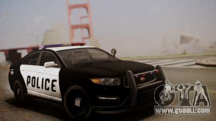 Vapid Police Interceptor from GTA V for GTA San Andreas