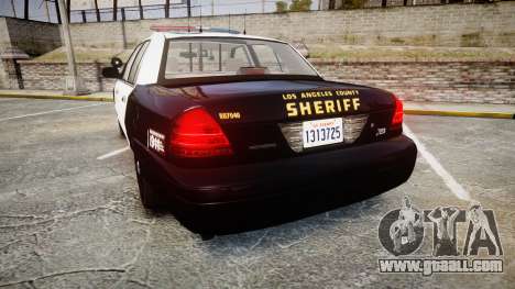 Ford Crown Victoria LASD [ELS] Marked for GTA 4