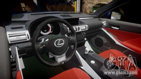 Lexus IS 350 F-Sport 2014 Rims1 for GTA 4