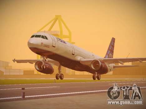 Airbus A321-232 Lets talk about Blue for GTA San Andreas