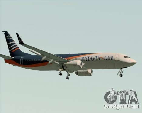 Boeing 737-800 Batavia Air (New Livery) for GTA San Andreas