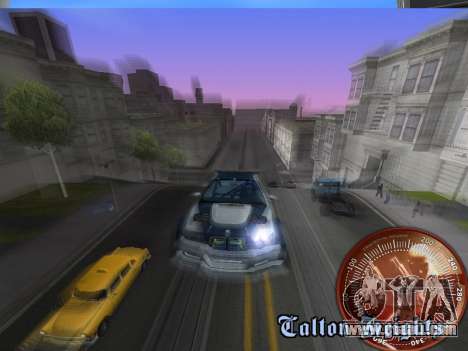 Speedometer HITMAN for GTA San Andreas