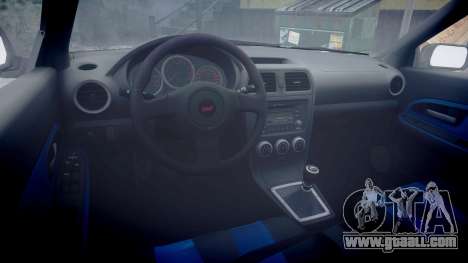Subaru Impreza WRX STI for GTA 4