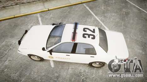 GTA V Vapid Cruiser LSS White [ELS] for GTA 4